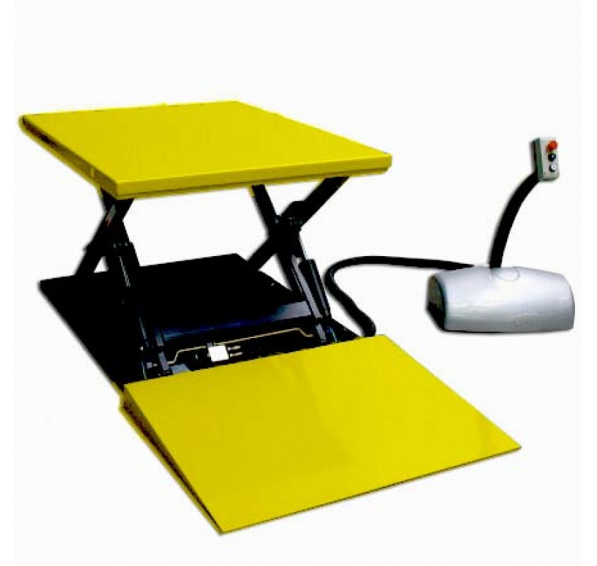 Static Electric Lift Table with Loading Ramp HTFG Series Lifting